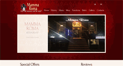 Desktop Screenshot of mamma-roma.net